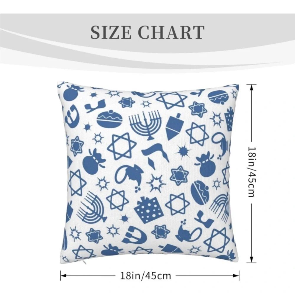 New Happy Hannukah Pillowcase 18